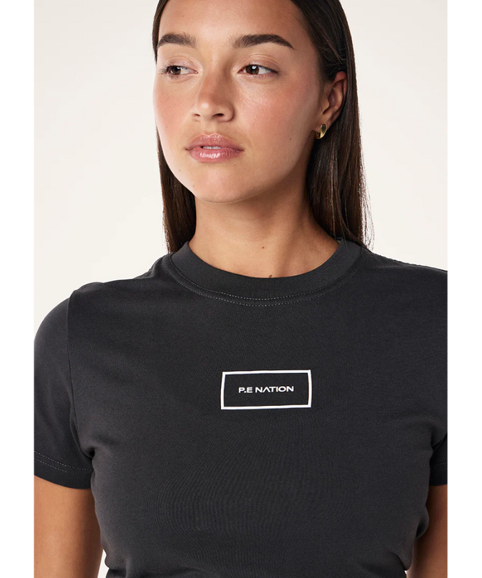 P.E Nation Kite Tee (Washed Black)