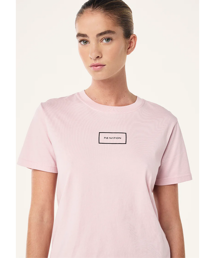 P.E Nation Kite Tee (Washed Chalk Pink)