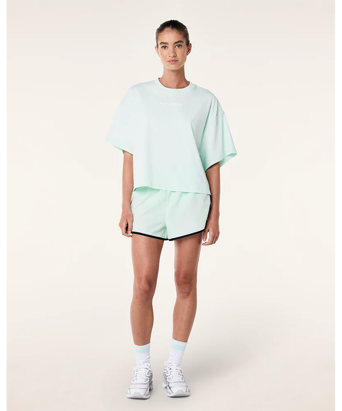 P.E Nation Namedrop Oversized Tee (Hint of Mint)