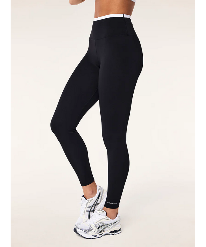 P.E Nation Vita F/L Legging (Black/Optic White)