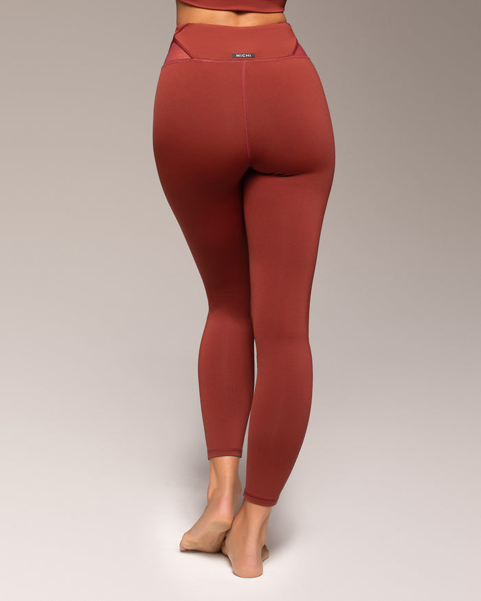 Peak Legging - Terracotta
