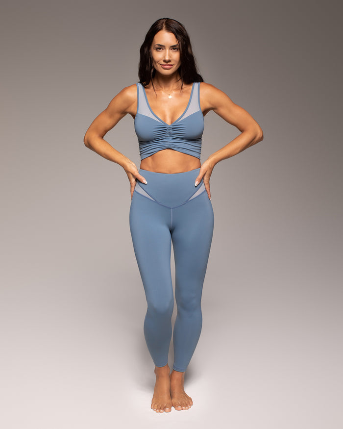 Peak Legging - Storm Blue