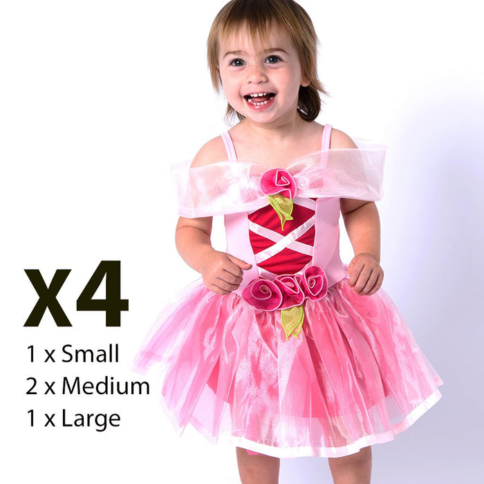 Perfect Princess Dress x 4 - letsdressup.com.au - Girls Dress Ups