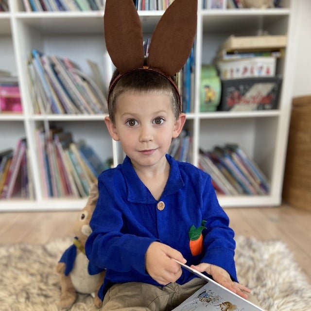 Peter Rabbit Jacket with ears. - letsdressup.com.au - Book Week