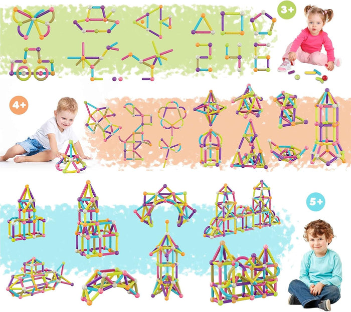 Picasso Magnetic Bars 100-Pieces