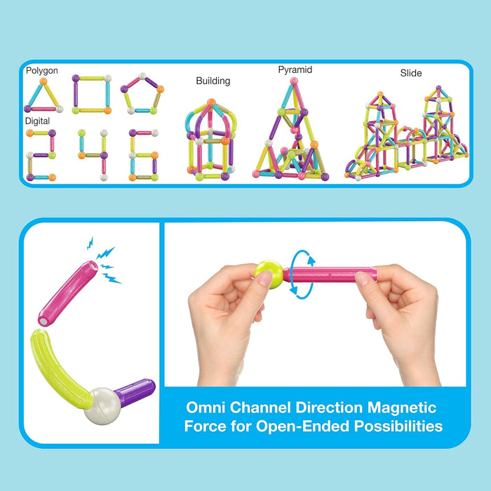 Picasso Magnetic Bars 100-Pieces