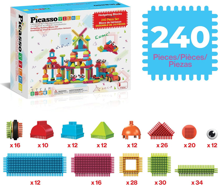 Picasso Magnetic Blocks Hedghog 240-Pieces