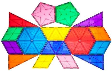 Picasso Magnetic Tiles 3D Geometry 16-Pieces