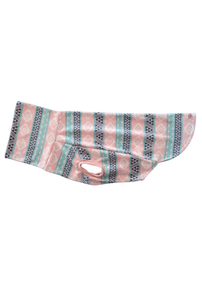 Jax & Molly's Pink Aztec Dog Sweater