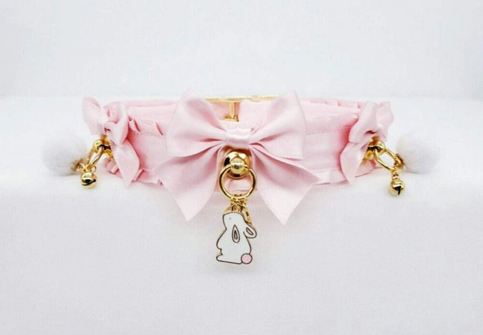 Pink Luxe Bunny Collar
