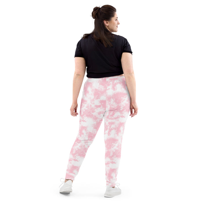 Pink Tie-Dye Women's Joggers