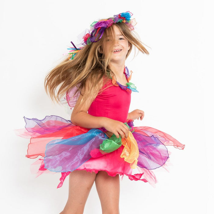 Pixie Fairy Dress Pastel - letsdressup.com.au - Girls Dress Ups