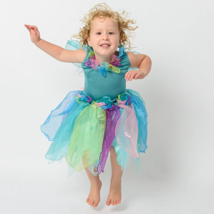 Pixie Fairy Dress Rainbow