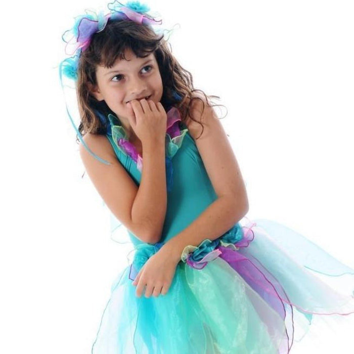 Pixie Fairy Dress Rainbow - letsdressup.com.au - Girls Dress Ups