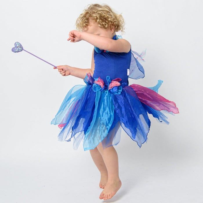 ROYAL BLUE PIXIE FAIRY DRESS