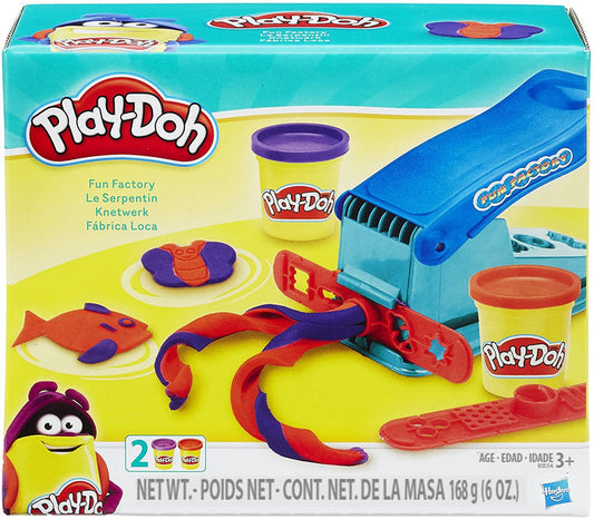 Play-Doh Fun Factory Starter Set & Play-Doh Dough 4 Pack