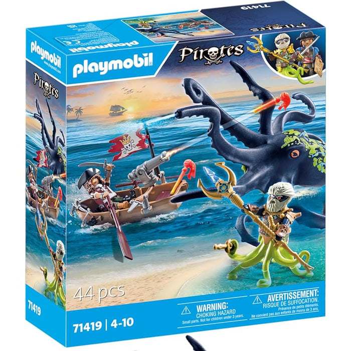 Playmobil 71419 - Pirates Battle with the Giant Octopus