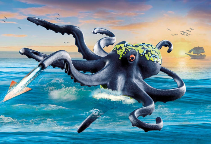 Playmobil 71419 - Pirates Battle with the Giant Octopus