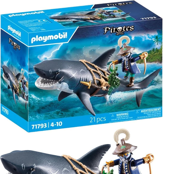 Playmobil 71793 - Giant Shark with Pirate