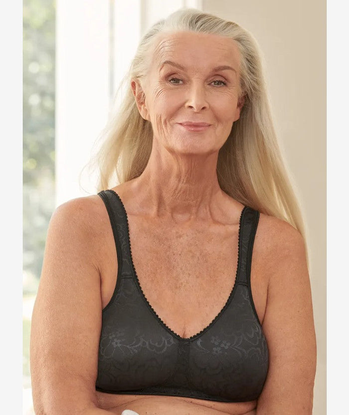 Playtex 18 Hour Ultimate Lift & Support Wire-Free Bra - Black Bras