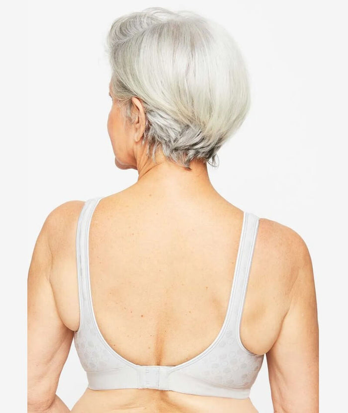 Playtex Comfort Revolution Dot Wire Free Bra - Crystal Grey Bras