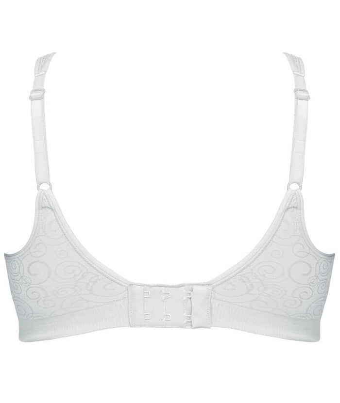 Playtex Comfort Revolution Swirl Wirefree Bra - White Swirl Bras