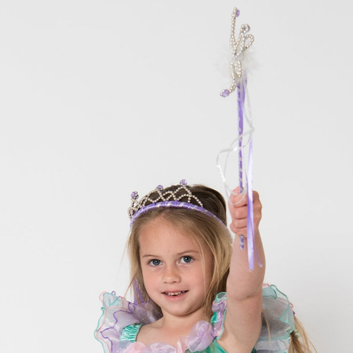 Princess Crown + Tiara Set - Lavender