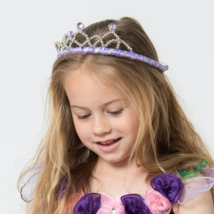 Princess Crown + Tiara Set - Lavender