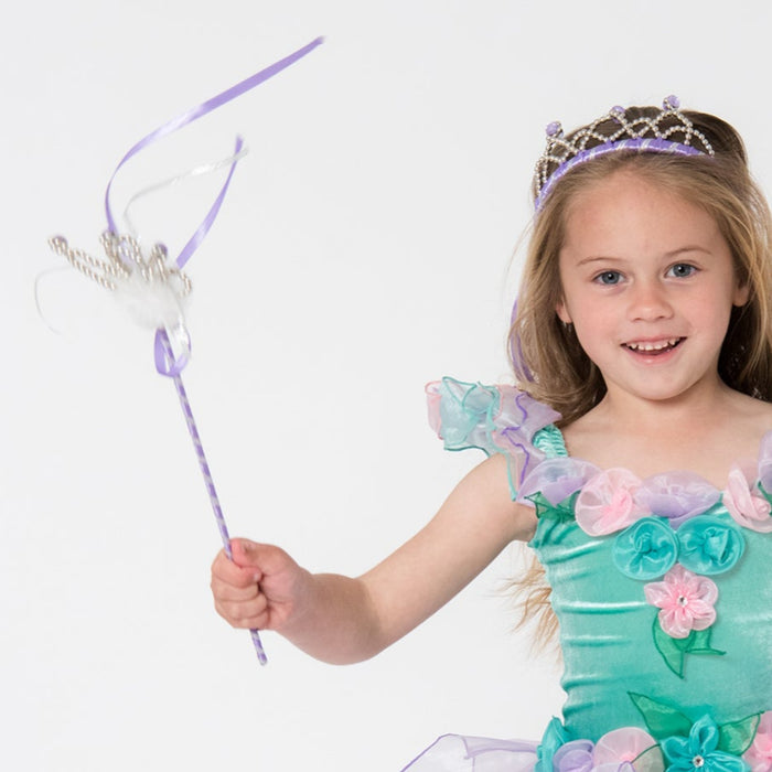 Princess Crown + Tiara Set - Light Pink