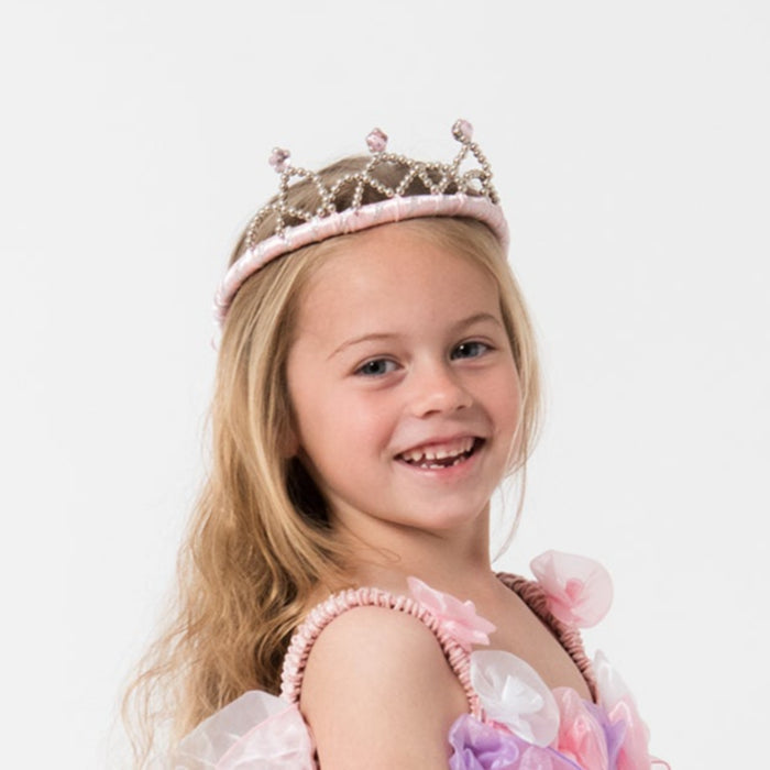 Princess Crown + Tiara Set - Light Pink