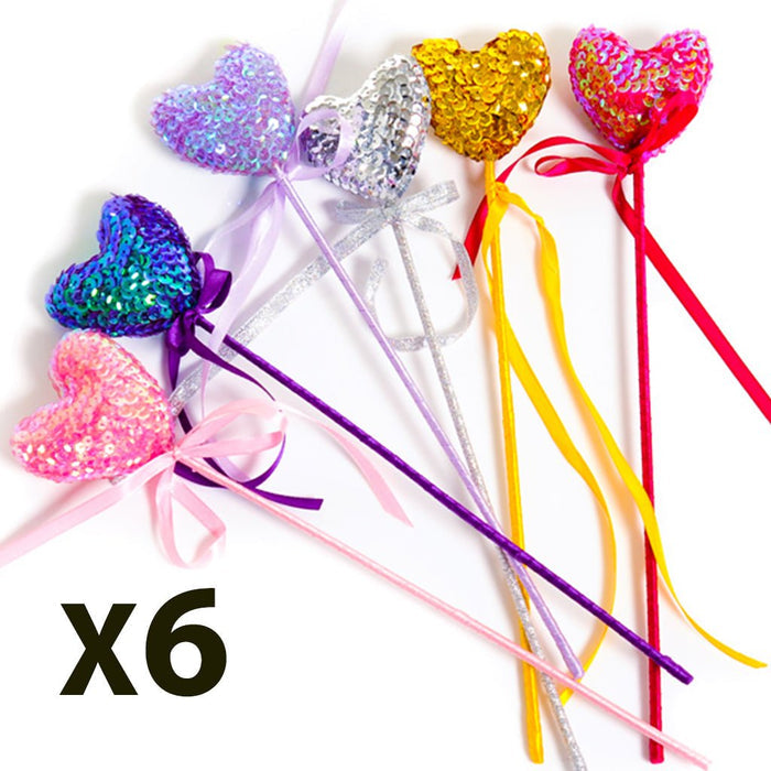Puffy Heart Wand x 6