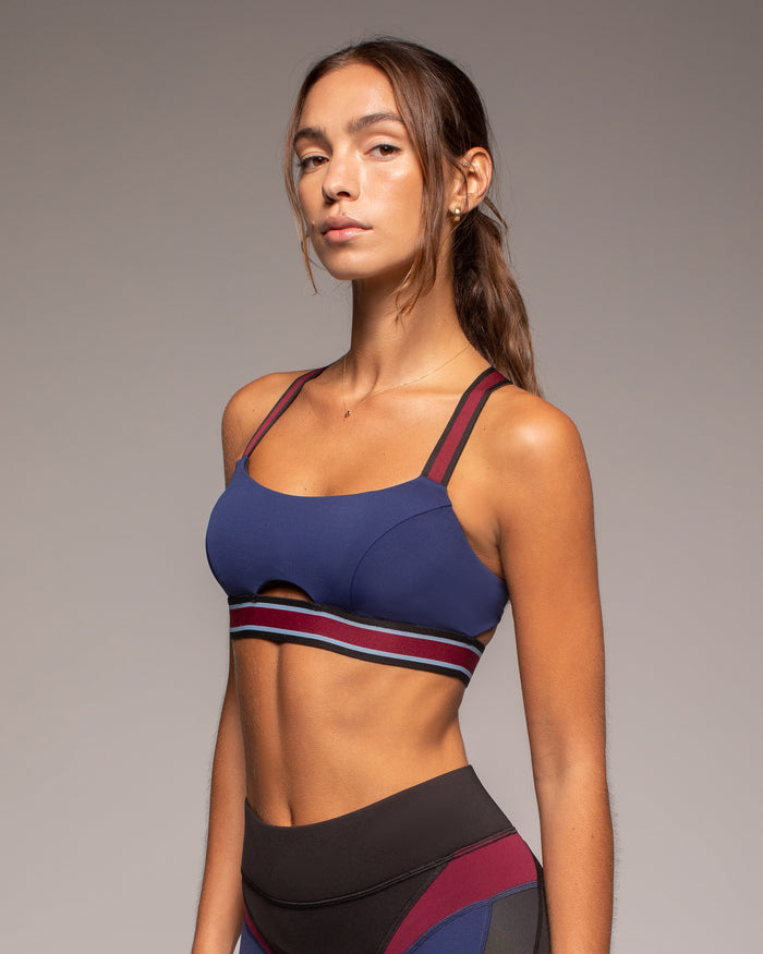 Pulse Bra - Midnight Rouge