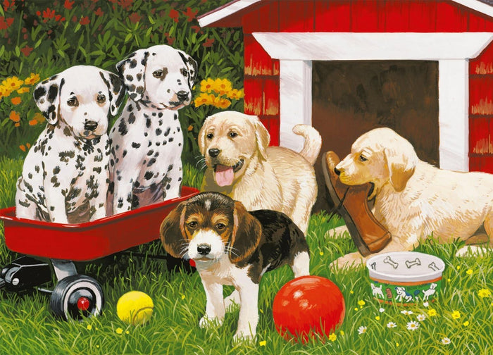 Puppy Party 60pc Puzzle
