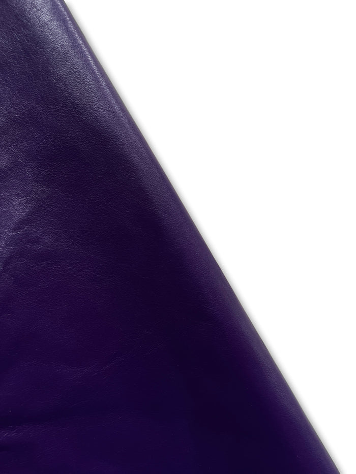 Purple Italian Nappa Lambskin shown in a full product view