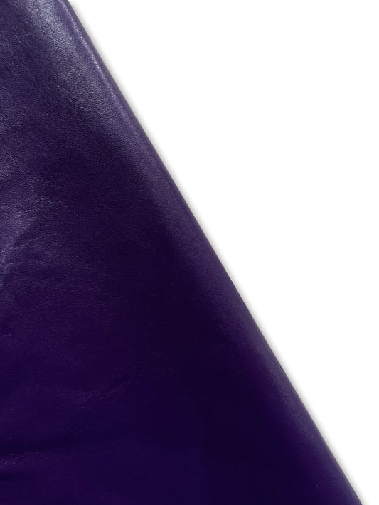 Purple Italian Nappa Lambskin shown in a full product view