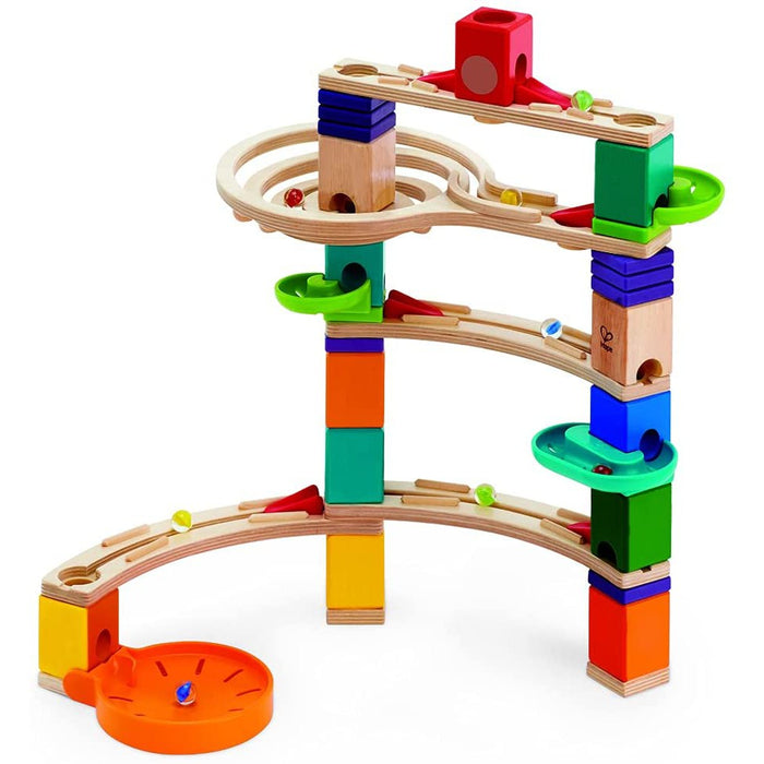 Colorful Quadrilla Cliffhanger on a white background