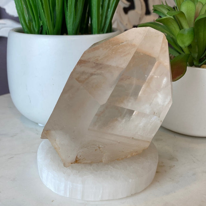 Quartz with Hematite 3" to 4"
