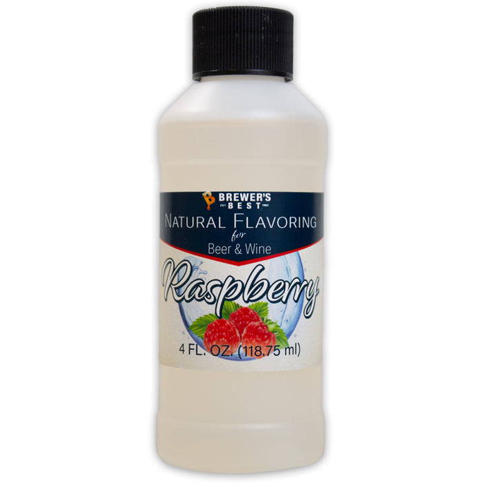 Raspberry All-Natural Flavoring Extract 4 oz