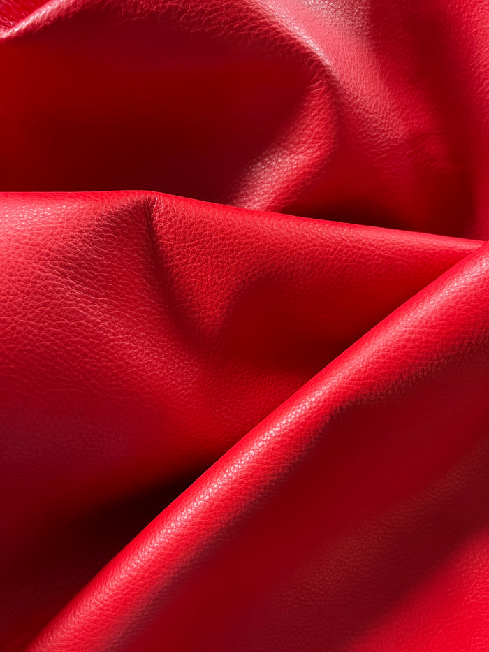 Natural-Grain Full-Aniline Cowhide alternate view showing color and surface finish