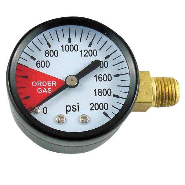 Keg And Draft Supplies - Replacement High Pressure Gauge RHT (Right)