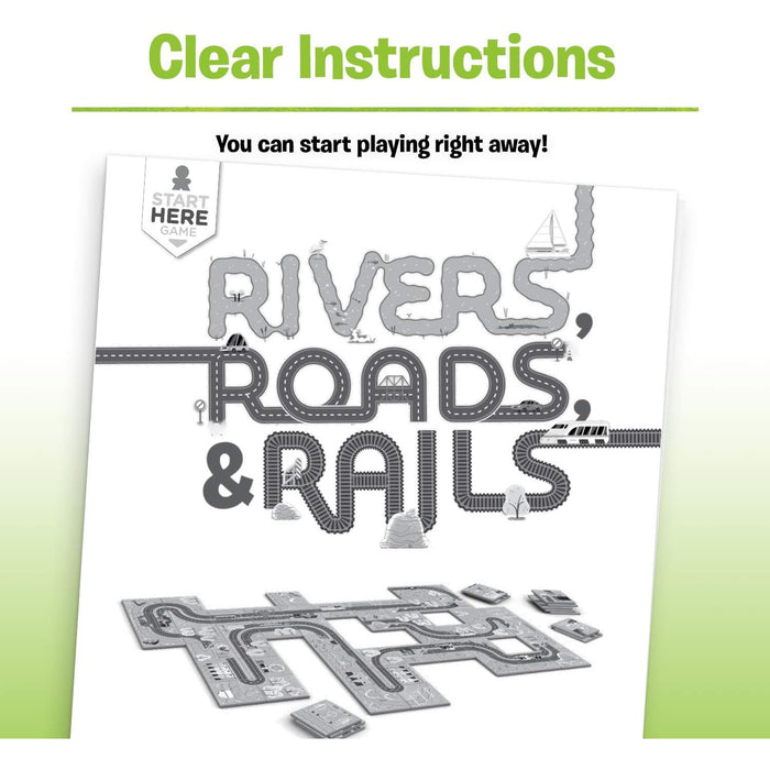Rivers, Roads & Rails