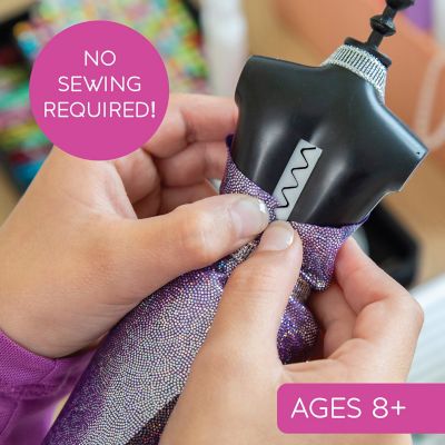 No sewing required
