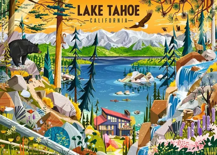 Sacred Lake Tahoe 1000pc Puzzle