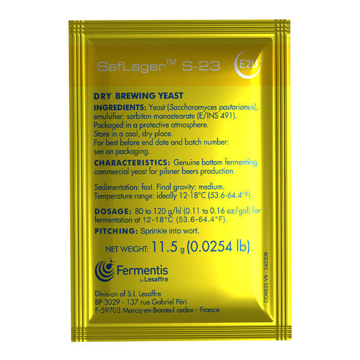 Saflager S-23 Dry Lager Yeast