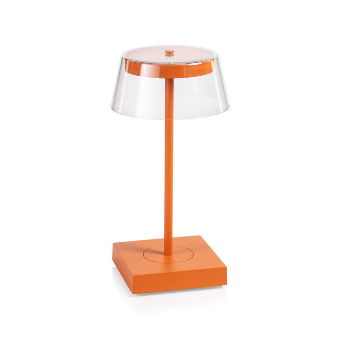 Sardinia Rechargeable Table Light - Deep Tangerine