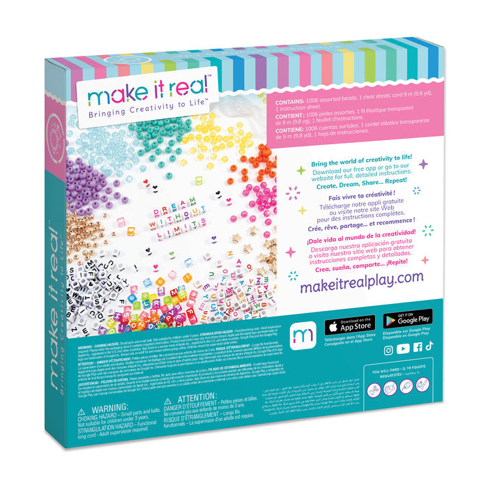 Make It Real craft kit packaging with colorful design and branding