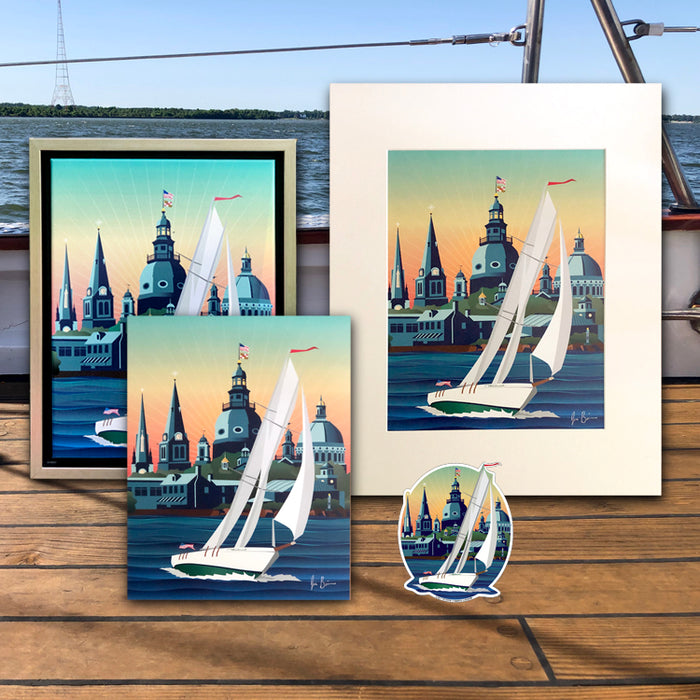 Schooner Woodwind Chesapeake Bound Series of Gifts