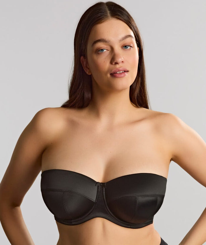 Sculptresse Dana Strapless Underwired Bra - Black