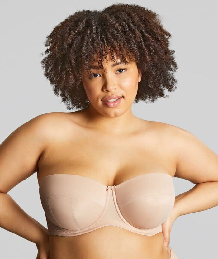 Sculptresse Dana Strapless Underwired Bra - Linen Bras
