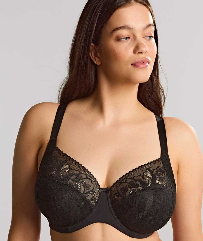 Sculptresse Dream Comfort Full Cup Underwired Bra - Black